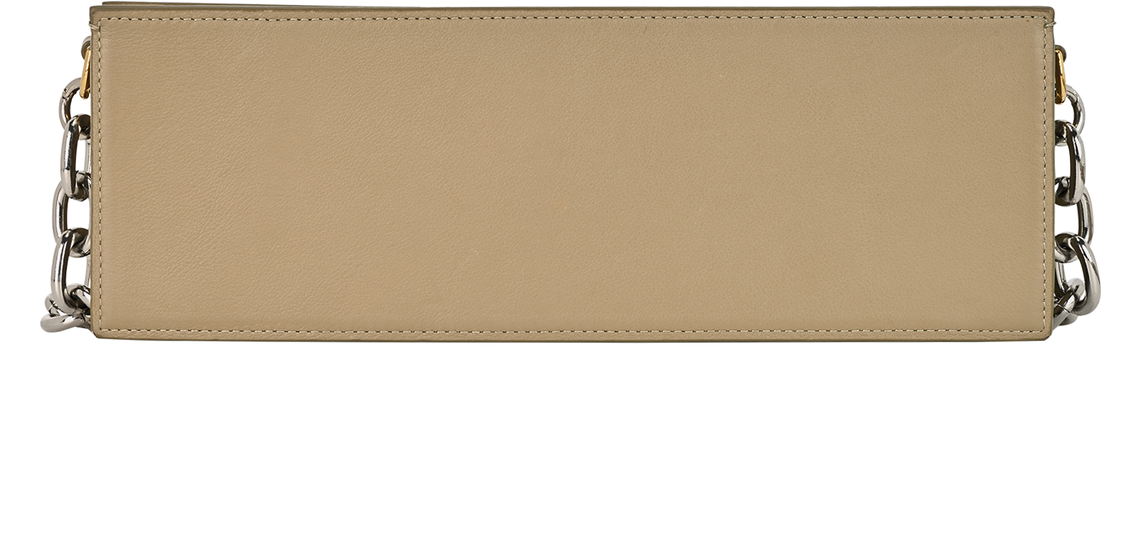 Le Ciuciu Bag, &pound;220, Handbags, Khaki, Leather, Back view